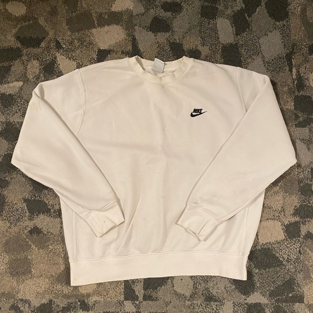 White Nike Crewneck